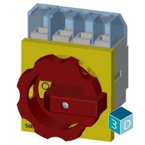 PLC de alta funcionalidad 3LD2103-1TL53 Dispositivos básicos para desconectar el interruptor industrial