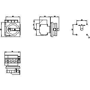 PLC industrial 3LD2103-2EP51 Dispositivos básicos para desconectar el interruptor con características avanzadas