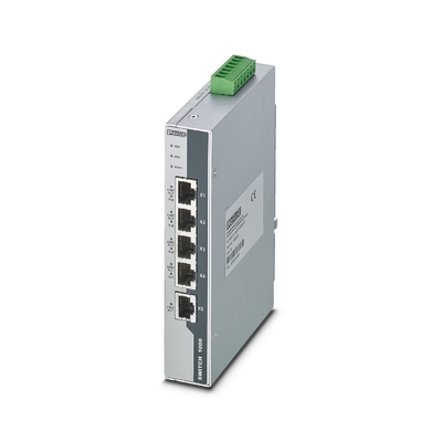 FL SWITCH 1001T-4POE-GT Interruptor Ethernet industrial para redes estables y seguras