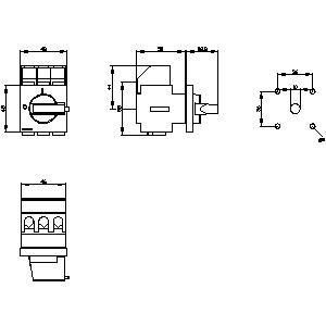 PLC de grado industrial 3LD2122-0TK11 Dispositivos básicos para desconectar el interruptor de rendimiento