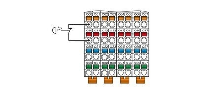 AXL F PSDI8/4 1F Módulo de seguridad Opción superior para piezas de repuesto de automatización de contacto Phoenix