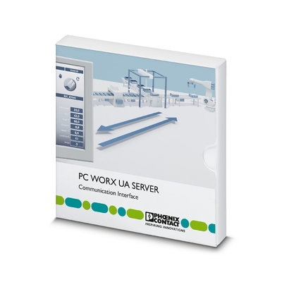 2402685 PC WORX UA SERVER-PLC 40 controladores de contacto de Phoenix y software de interfaz