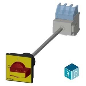 3LD2217-0TK13 Interruptor de desconexión de dispositivos básicos para facilitar su instalación y mantenimiento