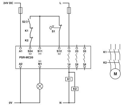 PSR-MC20-3NO-1DO-24DC-SP Relay de seguridad 12.5*116.6*114.5mm Tamaño para el cierre de seguridad