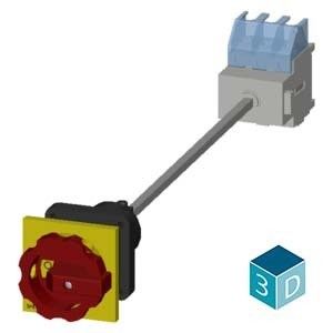 PLC 3LD2244-0TK53 Dispositivos básicos para desconectar el interruptor para la distribución de energía precisa