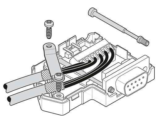 2744694 SUBCON-PLUS-CAN Conector de bus D-SUB de contacto Phoenix con una alta compatibilidad