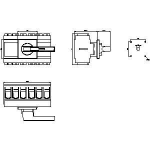 3LD2305-3VK13 Dispositivos básicos con interruptor de desconexión perfecto para la automatización industrial