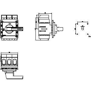 PLC 3LD2405-0TK13 Dispositivos básicos con interruptor de desconexión para aplicaciones industriales