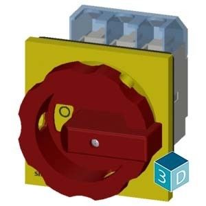 PLC 3LD2504-0TK53 Dispositivos básicos interruptor de desconexión interruptor de apagado de emergencia
