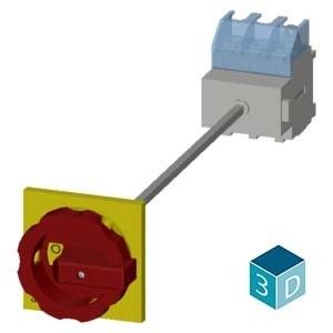 PLC 3LD2514-0TK53 Dispositivos básicos para desconectar el interruptor de distribución de energía