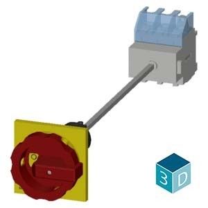 PLC 3LD2545-0TK53 Dispositivos básicos para desconectar el interruptor de distribución de energía industrial