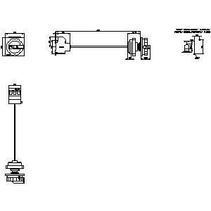 PLC 3LD2545-0TK53 Dispositivos básicos para desconectar el interruptor de distribución de energía industrial