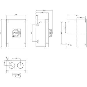 PLC 3LD2766-0TB51 Dispositivos básicos con interruptor de desconexión para aplicaciones versátiles
