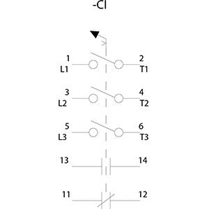 3LD2766-1GP51 Dispositivos básicos para desconectar el interruptor de los sistemas de automatización industrial
