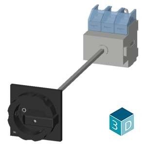 PLC 3LD2814-0TK51 Dispositivos básicos con interruptor de desconexión para distribución de energía precisa