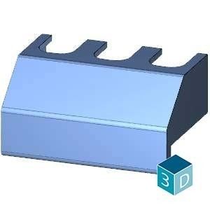 Proteja sus conexiones terminales con el PLC 3LD9251-0A Terminal Cover