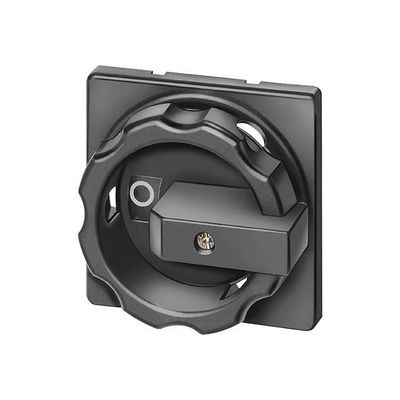 PLC 3LD9284-1B Mecanismo de funcionamiento rotativo Selector de interruptor negro de cuatro agujeros de montaje frontal