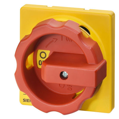Actuador rotativo PLC 3LD9284-3D en rojo/amarillo para un posicionamiento suave y preciso