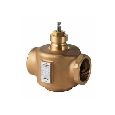 Automatización de edificios con PLC C/VVI41.15-2.5 Conexión roscada y válvula bidireccional PN16