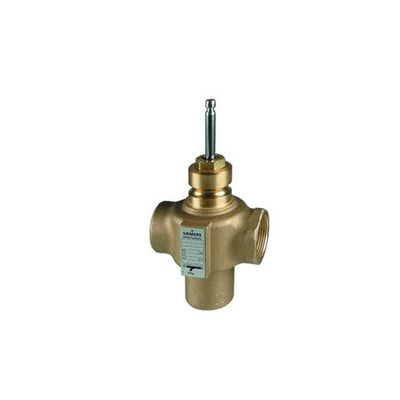 PLC BPZ C/VXI41.32-16 Conexión roscada y válvula de tres vías PN16 para control de edificios