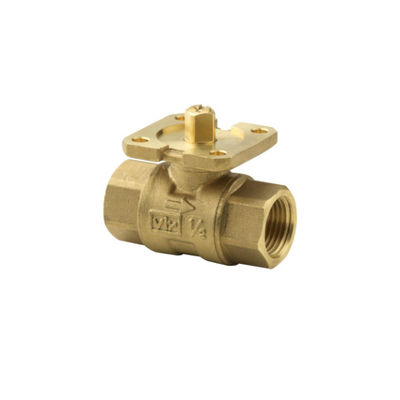 Válvula de bola de rosca interna para automatización de control de edificios