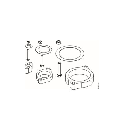 PLC S55845-Z116 VXF43 Accesorios de conexión para sistemas de automatización de control de edificios