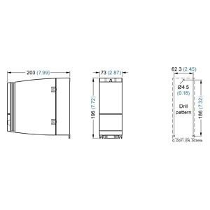 Performance Industrial Siemens Convertidores compactos SINAMICS G120C FSA 6SL3210-1KE18-8UF1