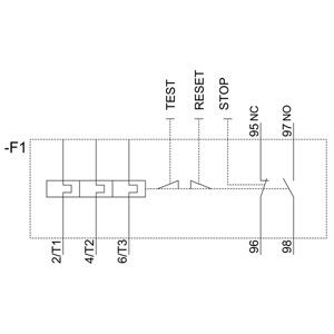 Siemens 3RU5136-4BB0 Relé de sobrecarga 40...50 A Tamaño S2 para diseño sellado de carga de contacto
