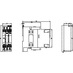 Siemens 3RW4036-1TB04 3RW40 Tipo de arranque suave S2 terminales de tornillo Protección del motor