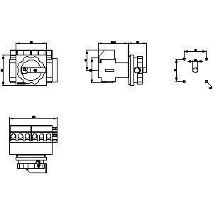 Diseño compacto Siemens 3LD2103-4VP51 Disponible para dispositivos básicos