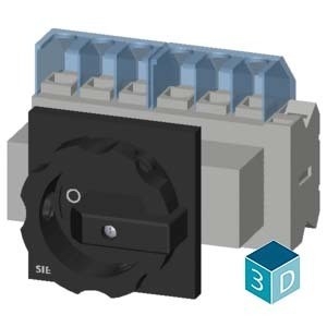 Siemens 3LD2103-4VP51 Interruptor de desconexión de dispositivos básicos para aplicaciones industriales