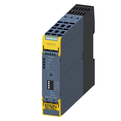 Siemens 3SK1122-2CB41 Relay de seguridad con terminales de resorte y 4 entradas habilitantes
