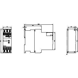 Siemens 3RW3028-1BB14 3RW30 Soft Starter Tamaño S0 Terminals de tornillo Compatibilidad de desvío