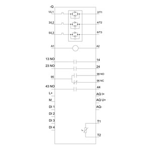 Siemens 3RW5547-6HA14 SIRIUS Soft Starter tamaño 4 terminales de tornillo para la protección del motor