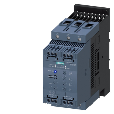 Siemens 3RW4047-1TB04 55kw 3RW40 arrancador blando con desvío y protección del motor del termistor Tamaño S3