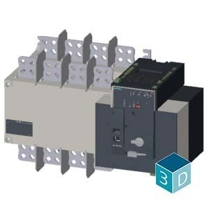 Equipo de conmutación de transferencia Siemens 3KC8452-0GA22-0GA3 3KC ATSE 4 polos RTSE/ATSE 1250A