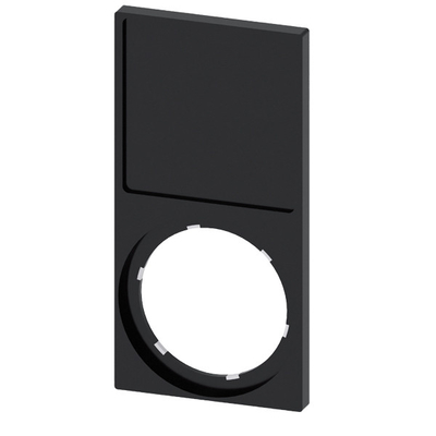 Siemens 3SU1900-0AQ10-0AA0 SIRIUS ACT 22 mm Cuadrado de pegamento de montaje de la etiqueta para la placa de etiqueta