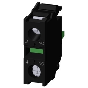 Mantenimiento delantero 1NO Terminal de tornillo Siemens 3SU1400-1AA10-1BA0 Módulo de contacto SIRIUS ACT