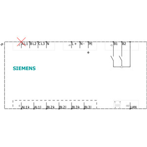 7KM PAC5100/5200 Dispositivo de medición DIN-Rail Power Meter 7KM5412-6CA00-1EA8 por Siemens