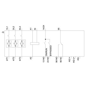 Siemens 3RW5217-1AC14 SIRIUS Soft Starter con terminales de tipo tornillo y salida analógica