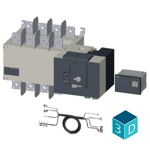 Equipo de conmutación automática de transferencia Siemens 3KC7448-0FA22-0CA3 con características avanzadas