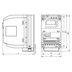 SINAMICS V20 FSA Convertidor de frecuencia AC con comunicación Modbus 3AC 400V