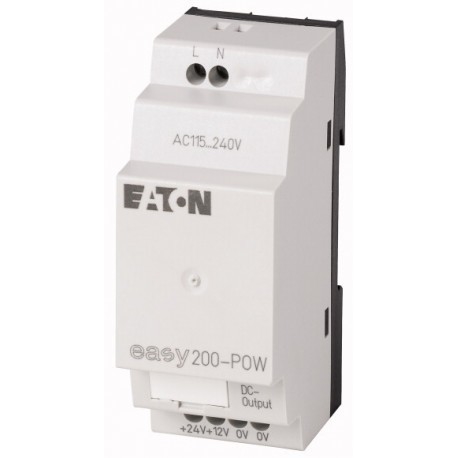 Fuente de alimentación con interruptor en miniatura 24V/12V0.25A/20A EASY200-POW para relés de control duraderos