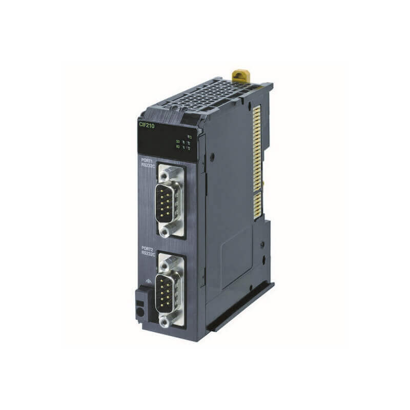 NX-CIF210 2 x RS-232C Unidad de interfaz de comunicación en serie Módulo D-sub de 9 pines de 30 mm de ancho