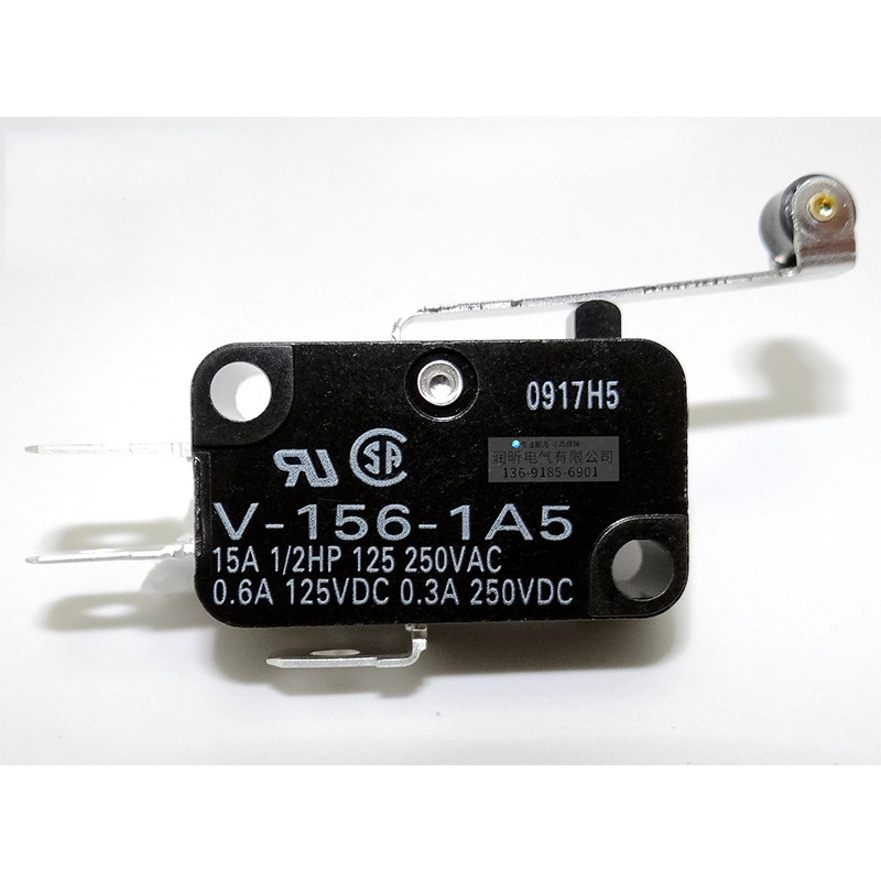 V-156-1A5 Microinterruptores Interruptores de acción rápida diseñados por OMI para el control de precisión