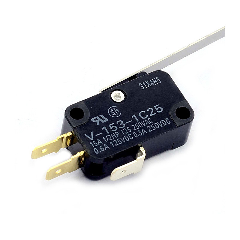 V-153-1C25 Microinterruptor OMI Interruptores de acción rápida Durables y para maquinaria industrial