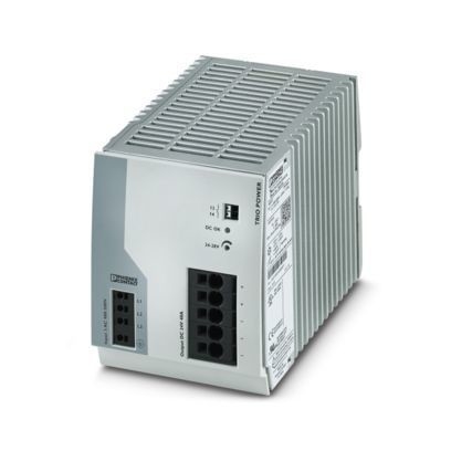 Unidad de alimentación compacta TRIO-PS-2G/3AC/24DC/40 para una fácil instalación y mantenimiento