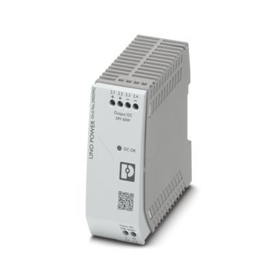 Unidad de suministro de energía UNO-PS/1AC/24DC/60W compacta y de 24 V CC para aplicaciones industriales