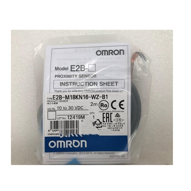 Mejorar su producción con E2B-M18KN16-WZ-B1 2M OMS Sensores de Proximidad Inductivos