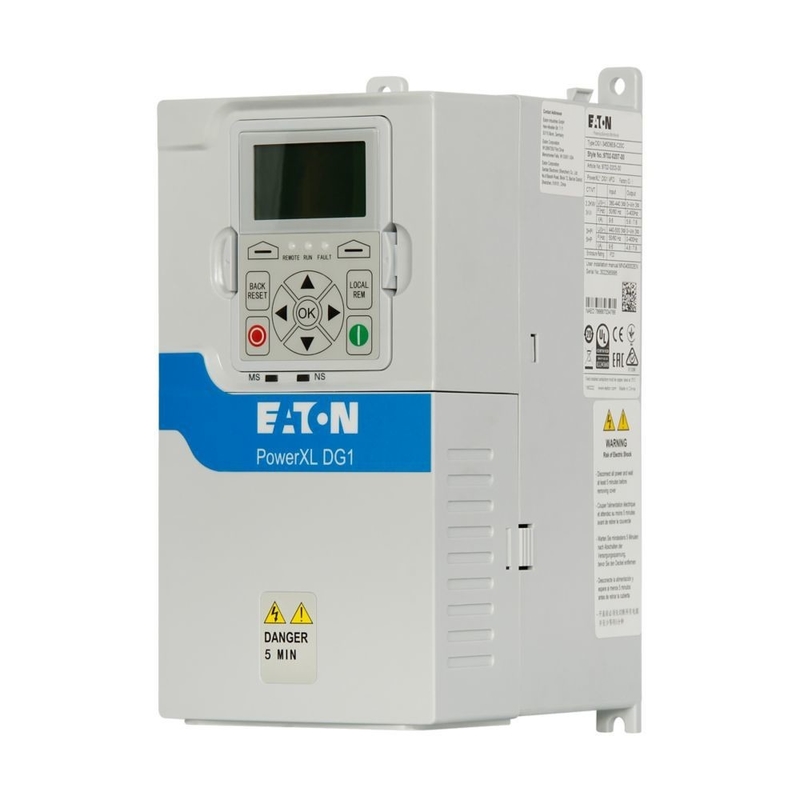 3 kW de carga ligera y 2,2 kW de carga pesada con unidad de frecuencia variable DG1-345D6EB-C20C para 400V